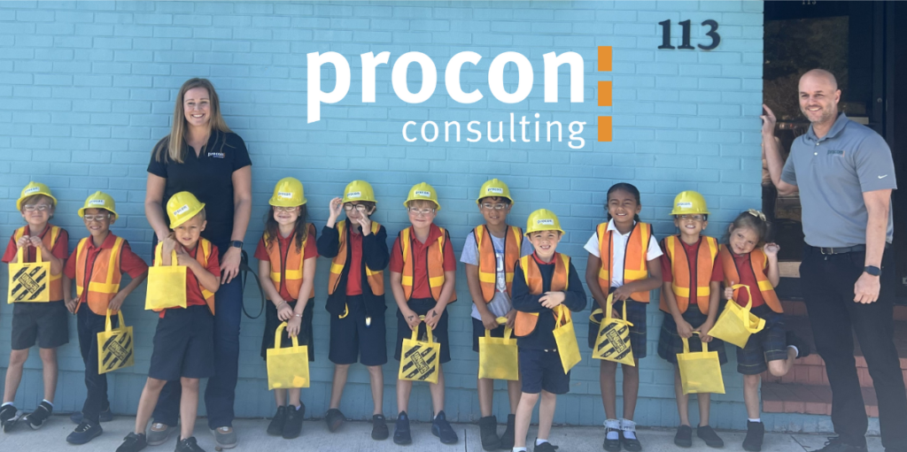 kindergarten class visit Procon FL Office